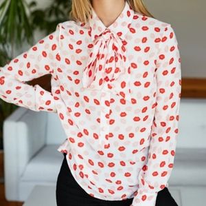 ISO Emerson Fry Ribbons Blouse Lipstick